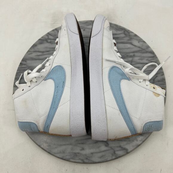 Nike Youth 6Y Shoes Indigo White Blazer Mid '77 SE GS Retro Sneaker DC8246-100 - Picture 8 of 15